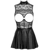 Image de Cottelli Collection   Robe Open Cup   Noir