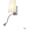 Image de SLV Coupa FlexLed 149452 Wall light G9 43 W HV halogen Silver-grey, White