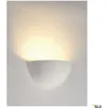Image de Applique, GL 101 E14, demi-ronde, plâtre blanc, max. 40W