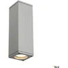Image de SLV Theo Up & Down 229532 Outdoor wall light HV halogen, LED (monochrome) GU10 70 W Silver-grey