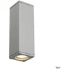 Image de Applique Extérieure Theo Up/down Gris Gu10/qpar51 2x 35w Max Ip44 - Slv - 229532