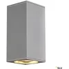 Image de SLV Big Theo Up & Down 229574 Outdoor wall light HV halogen GU10 150 W Silver-grey