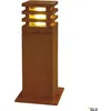 Image de SLV 229420 Rusty Square 40 Outdoor free standing light Energy-saving bulb E-27 11 W Iron (rusty)