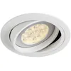 Image de SLV 113540 NEW TRIA ES111 Downlight rond blanc mat max. 75W incl. ressorts à lames