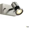 Image de SLV Asto Spot I 147441 Ceiling floodlight HV halogen GU10 75 W Aluminium (brushed)