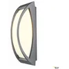 Image de Applique Extérieure Meridian Gris E27 25w Max Ip54 - Slv - 230445
