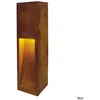Image de Lampadaire Extérieur Slv 229410 Rust Slot 50 Ampoule À Économie D'Énergie E27 11 W Fer (rouillé) S42831