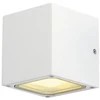 Image de SLV Sitra Cube 232531 Outdoor wall light Energy-saving bulb, LED (monochrome) GX53 18 W White