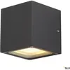 Image de SLV Sitra Cube 232535 Outdoor wall light Energy-saving bulb, LED (monochrome) GX53 18 W Anthracite