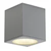 Image de Slv - Big Theo,plafonnier Carré Gris Argent Qpar111 Max. 75w Declic 229554
