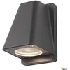 Image de SLV Wallyx 227195 Outdoor wall light HV halogen, LED (monochrome) GU10 50 W Anthracite