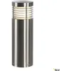 Image de SLV 230063 Vap Slim Outdoor free standing light Energy-saving bulb E-27 20 W Stainless steel (brushed)