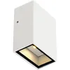 Image de SLV QUAD 1 Applique murale, carrée, blanche, LED, 1x3W, blanc chaud Lampe d'extérieur