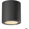 Image de Sitra Ceiling plafonnier rond IP44 Ø10 cm GX53 anthracite