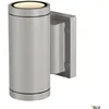 Image de SLV New Myra Wall Up & Down 233114 Outdoor wall light HV halogen GU10 70 W Silver-grey