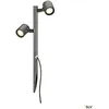 Image de Gris Myra Gu10 Max. 2x45w Ip44 - Slv - 233185