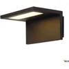 Image de applique LED moderne Angolux anthracite IP44 120° 3000K blanc chaud