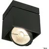 Image de Kardamod QPAR111 Plafonnier apparent carré noir 1 flamme