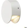 Image de Applique LED Pema blanche Ø9 cm ronde IP44