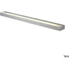 Image de SEDO 21 LED Applique murale, carrée, alu brossé, verre satiné, 3000K