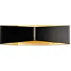 Image de SLV Big Cariso LED Applique 2 Noir Laiton 2x9W 3000K 151740