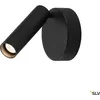 Image de KARPO 30 Single Spot, Applique murale et plafonnier rond noir LED, 3000K