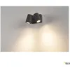 Image de Helia Projecteur LED pour mur et plafond IP55 2 flammes 3000K dimmable anthracite