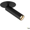 Image de Karpo 30 Spot encastré Rosette plate noire LED blanc chaud