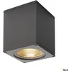 Image de Big Theo Wall Out Flood LED Wandleuchte eckig 24° anthrazit IP44