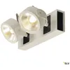 Image de KALU LED 2 applique et plafonnier, blanc/noir, 3000K, 60