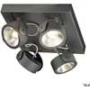 Image de KALU LED 4 Applique et plafonnier, square, noir, 3000K, 60
