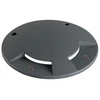 Image de Slv   Cache Big Plot Rond 2 Fenêtres Anthracite 1001262   Aluminium Pour Extérieur   Indice De Protection Ip65   Pour Espaces Extérieurs
