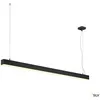 Image de Lampe À Suspension Led Q-line Dimmable 142cm Noir - 1001309
