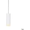 Image de Astina Lampe à suspendre blanc mat GU10 Extrémité de câble ouverte ronde Ø7 cm