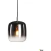 Image de Pantilo 20 lampe suspendue chrome avec abat-jour en verre chromé Ø20 cm E27 extrémité de câble ouverte
