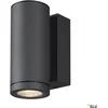 Image de Enola Round S single LED Applique murale anthracite CCT 3000/4000K Couleur de lumière réglable IP65