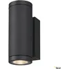 Image de Enola Round S Up/Down LED Applique murale anthracite CCT 3000/4000K Couleur de lumière réglable IP65