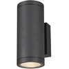 Image de Enola Round M Up/Down LED Applique murale anthracite CCT 3000/4000K Couleur de lumière réglable IP65