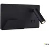 Image de Somnila Spot LED Applique de lecture 3000K noir version gauche incl. connexion USB