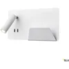 Image de Somnila Spot LED Applique de lecture 3000K blanc version droite incl. connexion USB