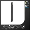 Image de SLV Eskina Double LED Borne d'éclairage Frame IP65