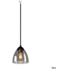 Image de SLV 1006159 PARA CONE GL, Luminaire suspendu noir, transparent