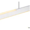 Image de SLV One Up&Down LED Lampe suspendue Linear 100 Phase Blanc 140cm