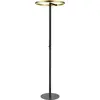 Image de SLV 1006353 ONE STRAIGHT FL, Lampadaire noir/laiton 20W 1200lm 2700/3000K CRI90 140