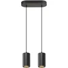 Image de ASTO TUBE, luminaire suspendu, GU10, longueur de suspension 250 cm, 2x max. 10 W, noir
