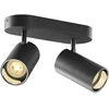Image de ASTO TUBE, plafonnier apparent, cylindrique, GU10, 2x max. 10 W, noir
