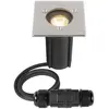Image de Encastré De Sol Dasar® S Carré 4w 3000k 24° Ip67 Cylindrique Gris - Slv - 1007681