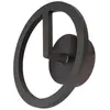 Image de SLV Q-RING, Applique murale, 3000K, PHASE, IP65, noir 1007918