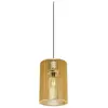 Image de SLV WUD, luminaire suspendu, E27, cylindrique, extrémité de câble ouverte, 1 x max. 60W, noir 1008047