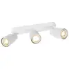 Image de SLV PURI 2.0 Tube, applique murale et plafonnier, long, 3 x max. 6W GU10, blanc 1008322